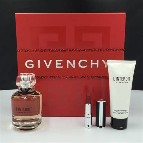 givenchy society gift set|givenchy l interdit gift set.